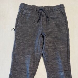 All In Motion Large (10-12) Boys Jogger Athletic Pants Gray Elastic Waist